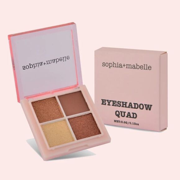 💚 Sophia + Mabelle Eyeshadow Quad - Picture 1 of 5